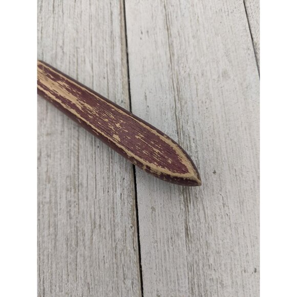 Utility All Purpose Cheese Meat Slicing Knife Serrated 2 Prongs 6 1/2" - Picture 2 of 6